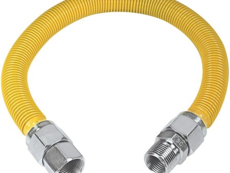 BrassCraft ProCoat 7 8 In. x 3 4 In. x 24 In. Gas Connector Discount