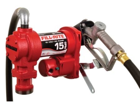 Fill-Rite 115V AC 15GPM Heavy-Duty Fuel Transfer Pump with Manual Nozzle Sale