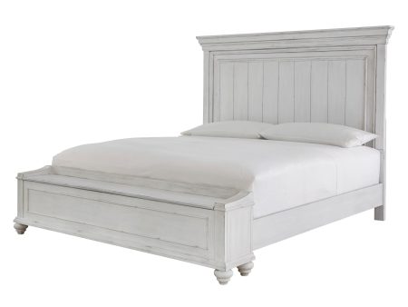 Benchcraft Kanwyn California King Panel Bed with Storage B777-58 B777-56S B777-94 Hot on Sale