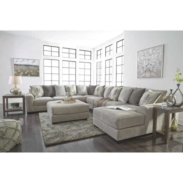 Benchcraft Ardsley Fabric 5 pc Sectional 3950466 3950477 3950446 3950434 3950417 For Sale