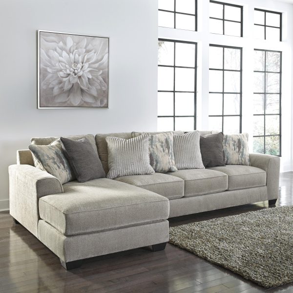 Benchcraft Ardsley Fabric 2 pc Sectional 3950416 3950467 Discount