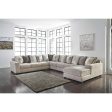 Benchcraft Ardsley Fabric 5 pc Sectional 3950466 3950477 3950446 3950434 3950417 For Sale