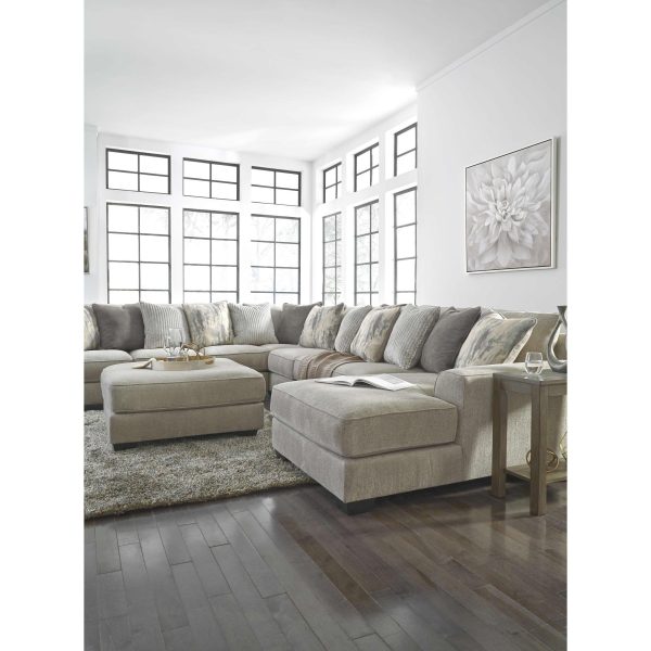 Benchcraft Ardsley Fabric 5 pc Sectional 3950466 3950477 3950446 3950434 3950417 For Sale