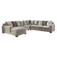 Benchcraft Ardsley Fabric 4 pc Sectional 3950416 3950434 3950477 3950467 Sale