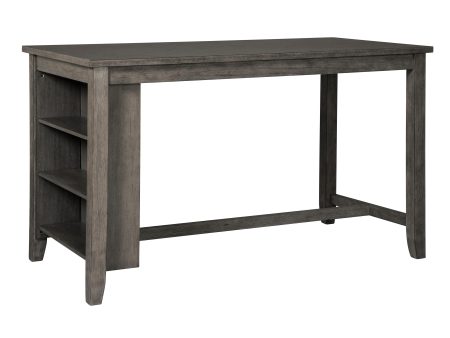 Signature Design by Ashley Caitbrook Counter Height Dining Table with Trestle Base D388-13 Fashion