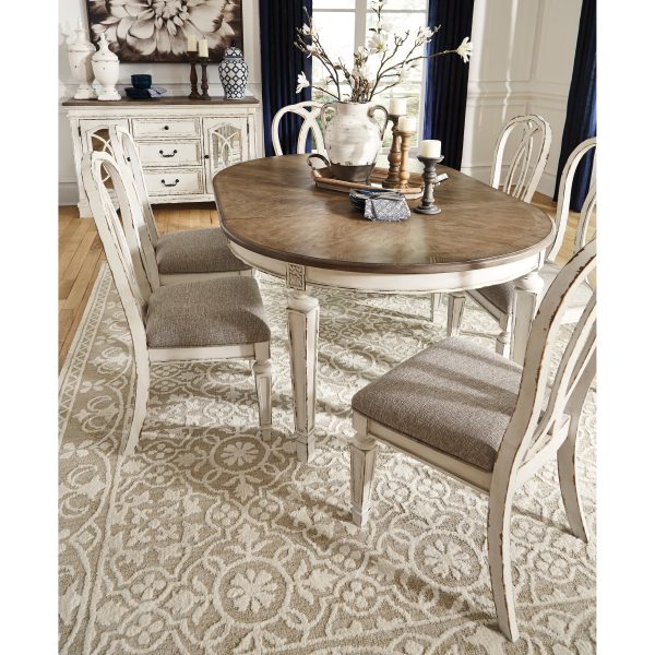 Signature Design by Ashley Oval Realyn Dining Table D743-35 Hot on Sale