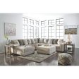 Benchcraft Ardsley Fabric 4 pc Sectional 3950416 3950434 3950477 3950467 Sale