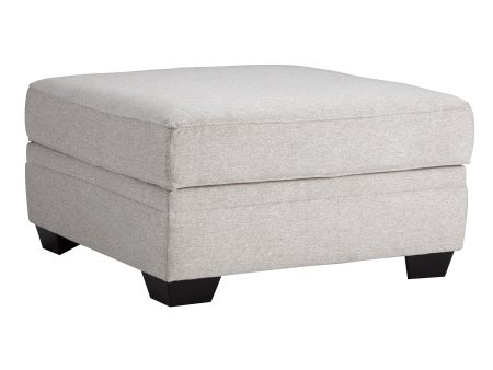 Benchcraft Dellara Fabric Storage Ottoman 3210111 Hot on Sale