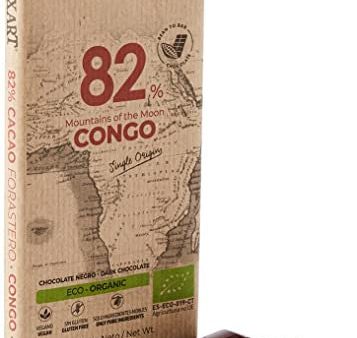 Blanxart Tableta de Chocolate Negro Ecológico - Congo 82% Cacao 1 Unidad 125 g Supply